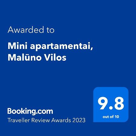 "Mini Apartamentai", Maluno Vilos Palanga Ngoại thất bức ảnh